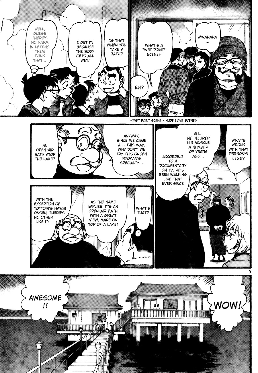 Detective Conan chapter 722 page 9