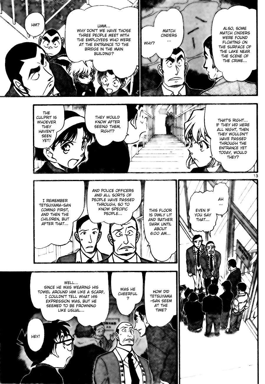 Detective Conan chapter 723 page 13