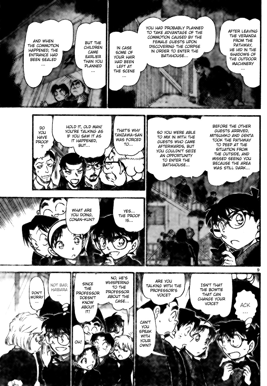 Detective Conan chapter 724 page 9