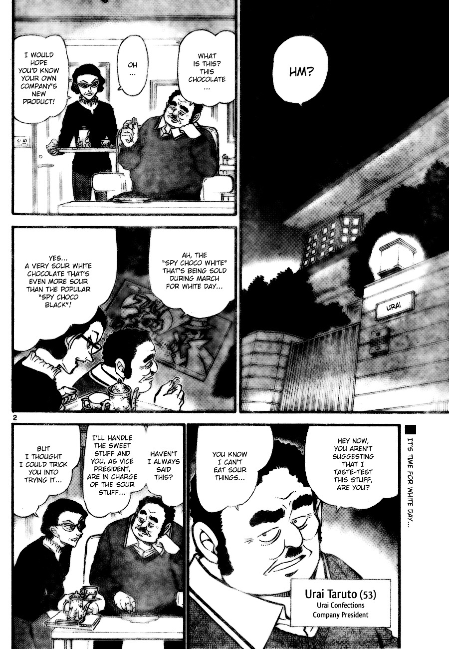 Detective Conan chapter 725 page 2