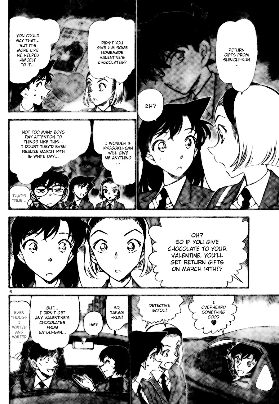 Detective Conan chapter 725 page 6