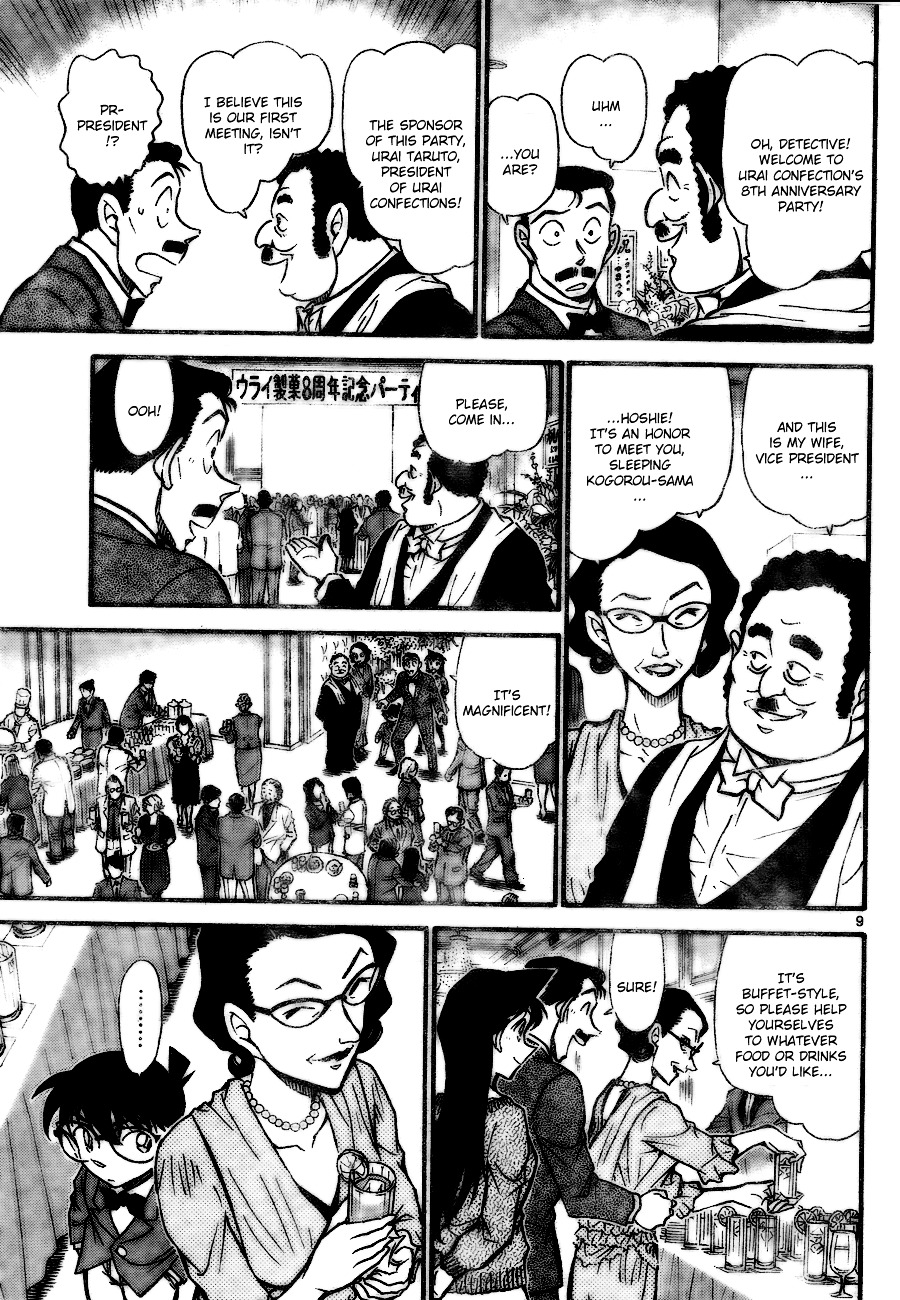 Detective Conan chapter 725 page 9