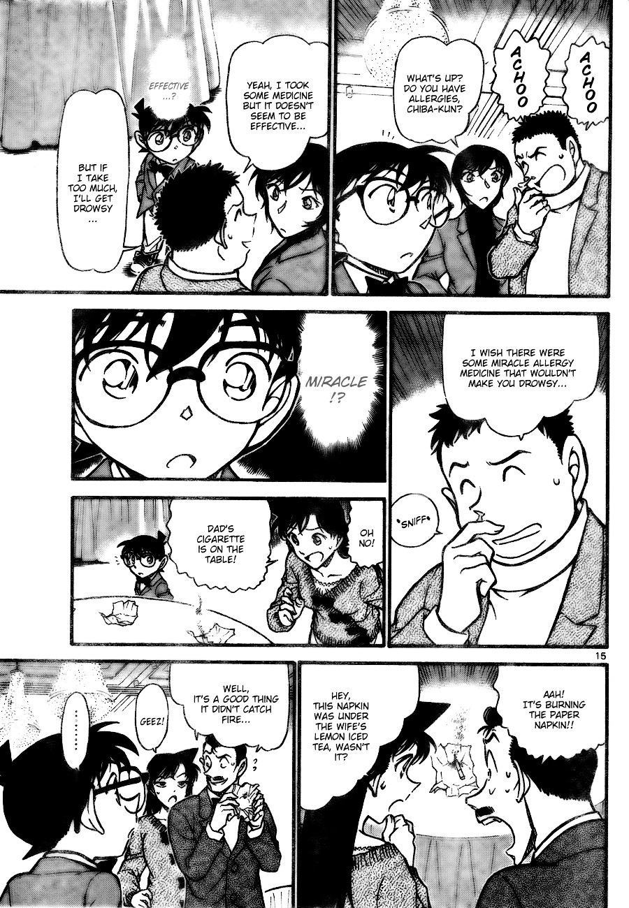 Detective Conan chapter 726 page 15
