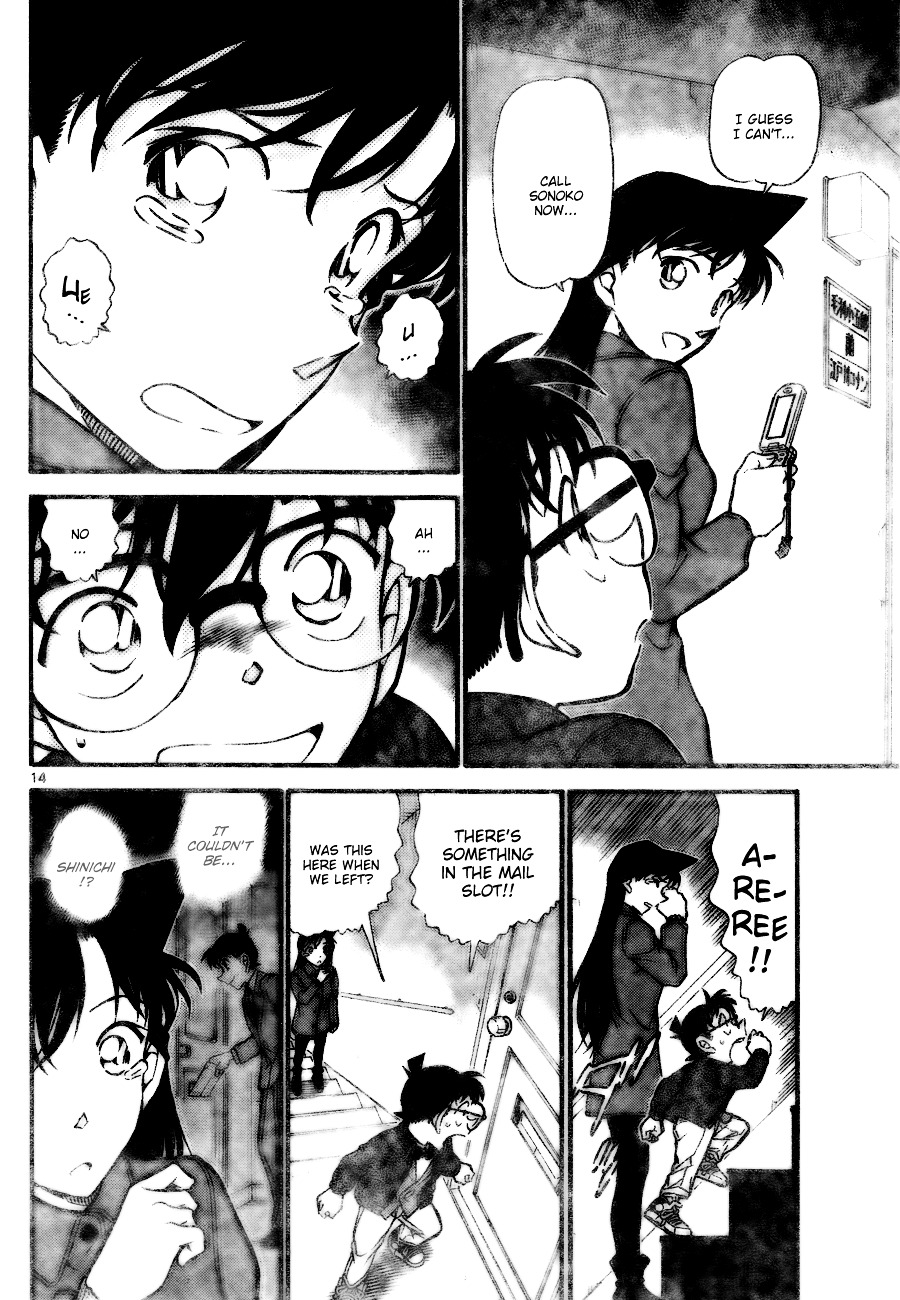 Detective Conan chapter 727 page 14