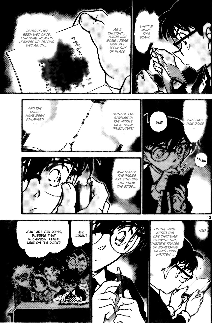 Detective Conan chapter 729 page 13