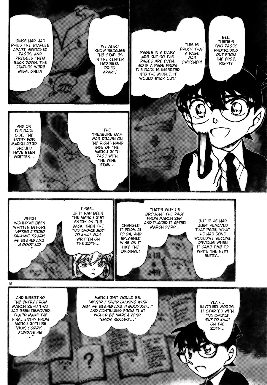 Detective Conan chapter 730 page 8