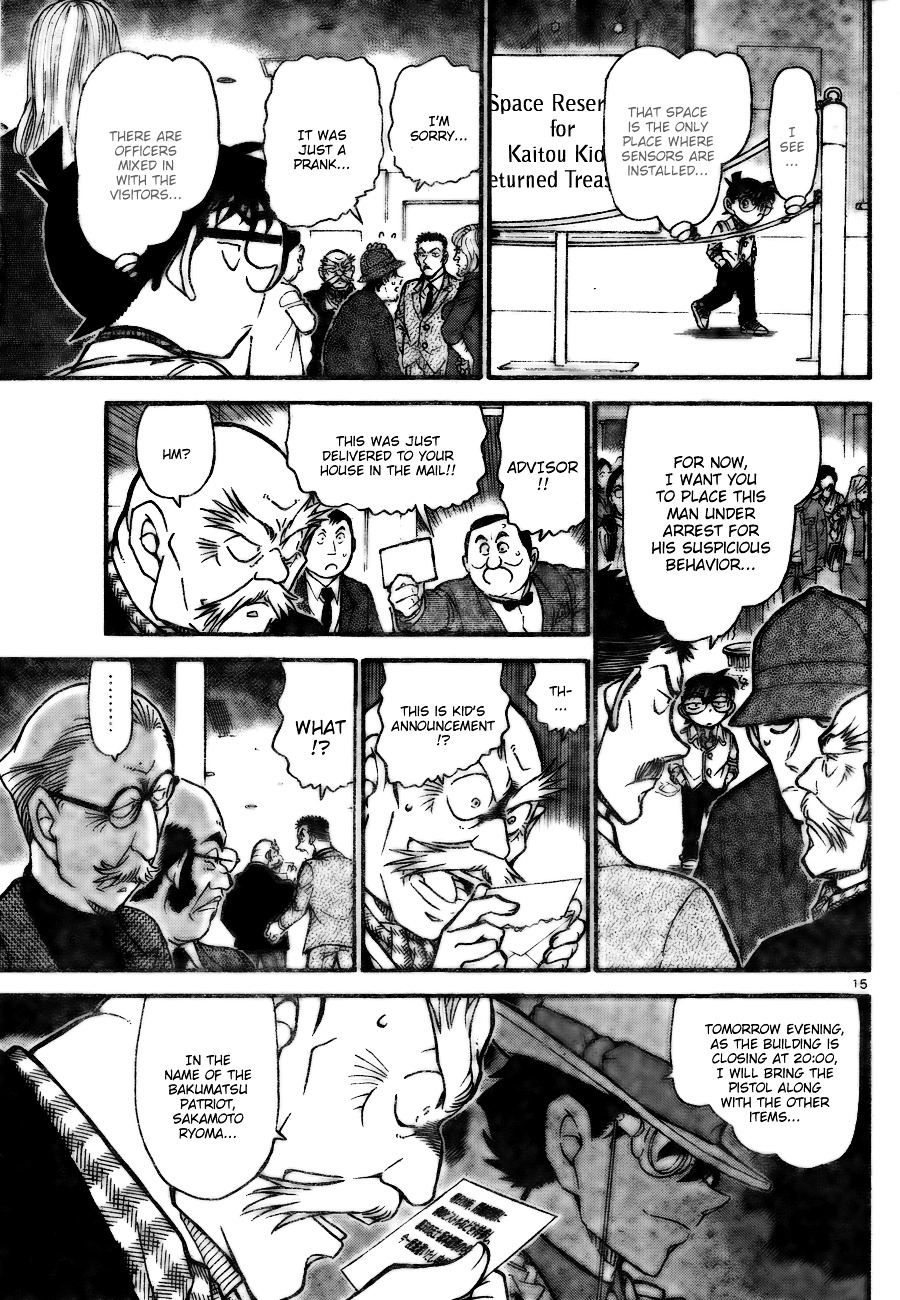 Detective Conan chapter 731 page 15