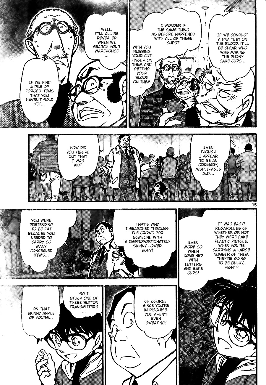 Detective Conan chapter 733 page 15