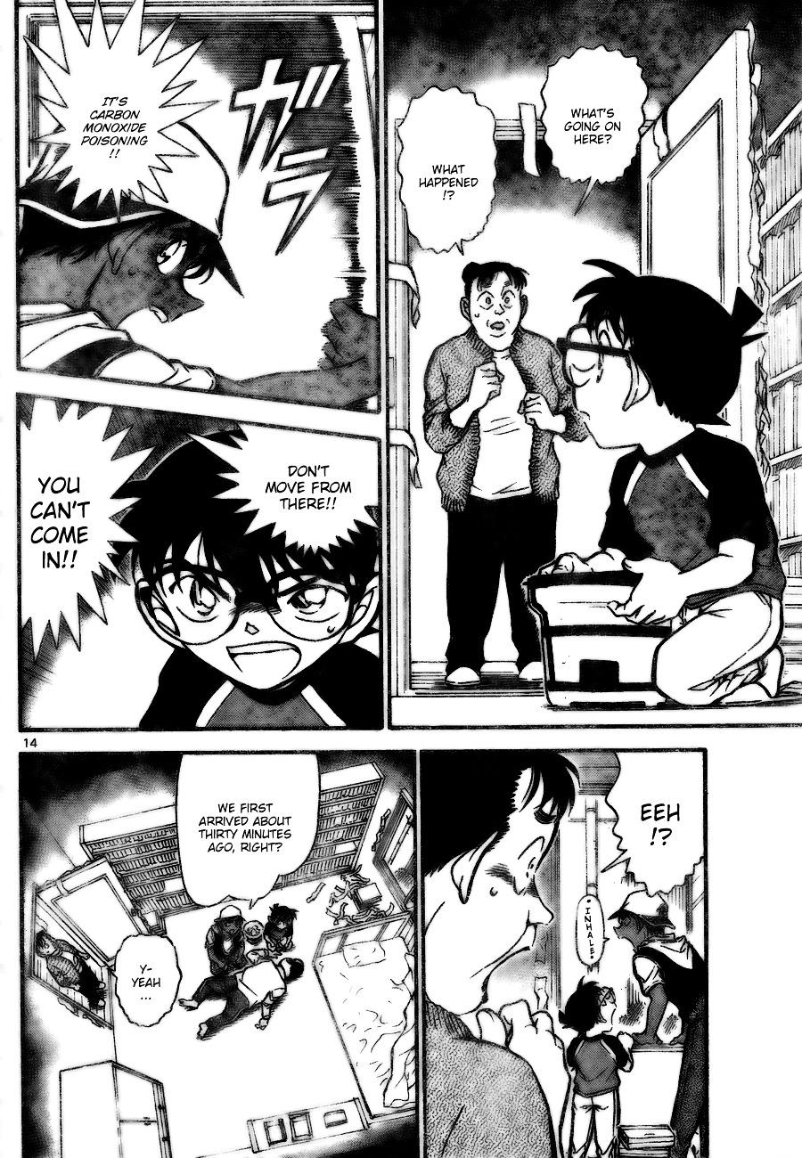 Detective Conan chapter 734 page 14