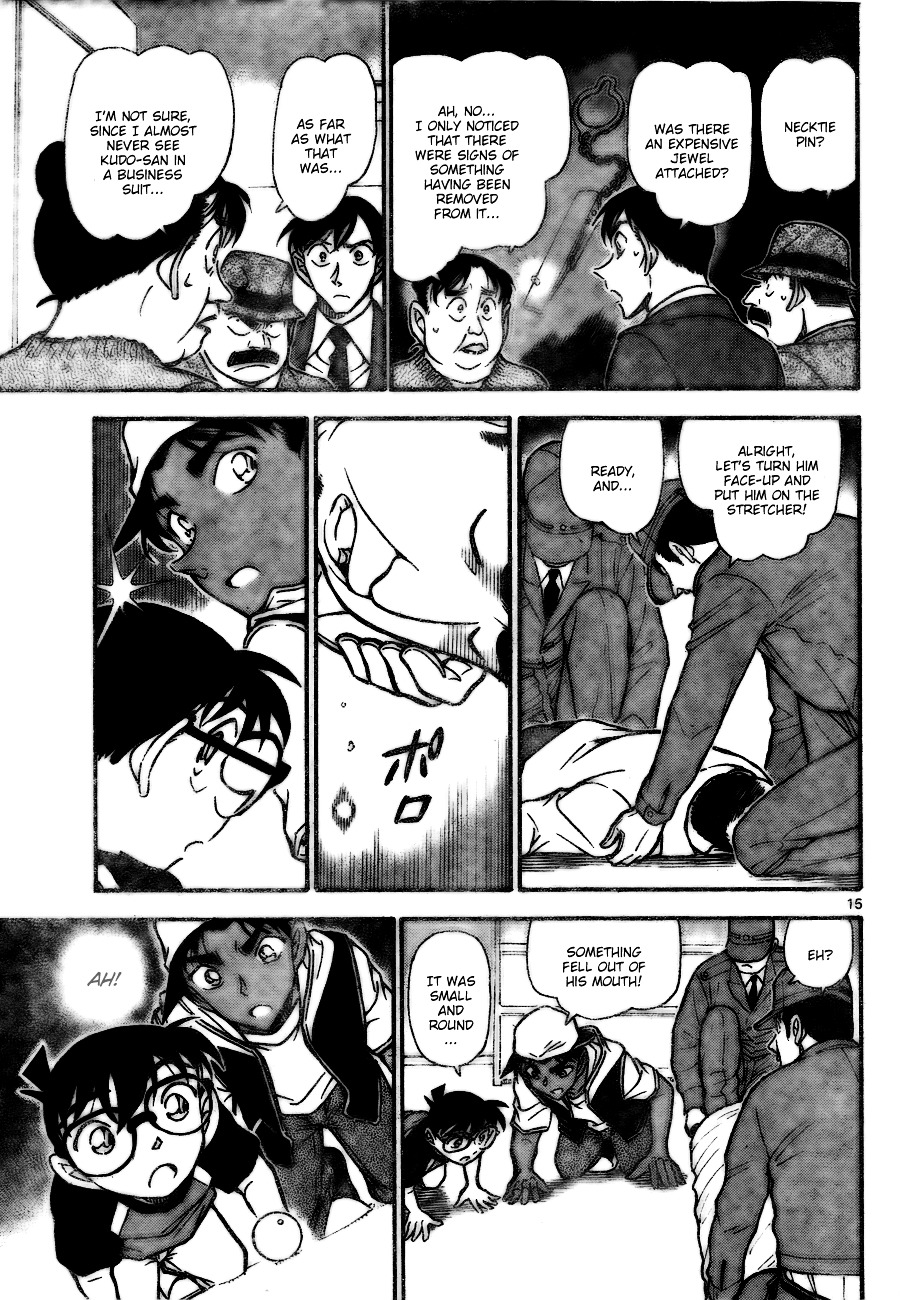Detective Conan chapter 735 page 15