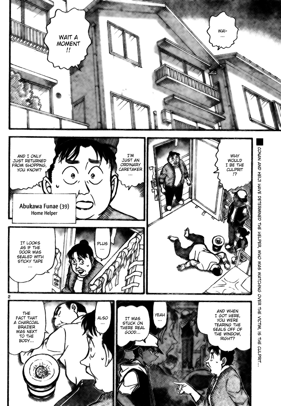Detective Conan chapter 735 page 2