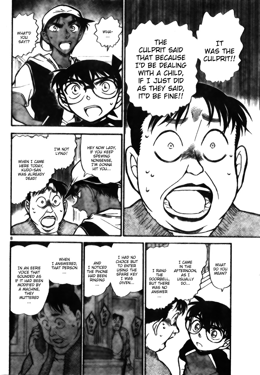 Detective Conan chapter 735 page 8