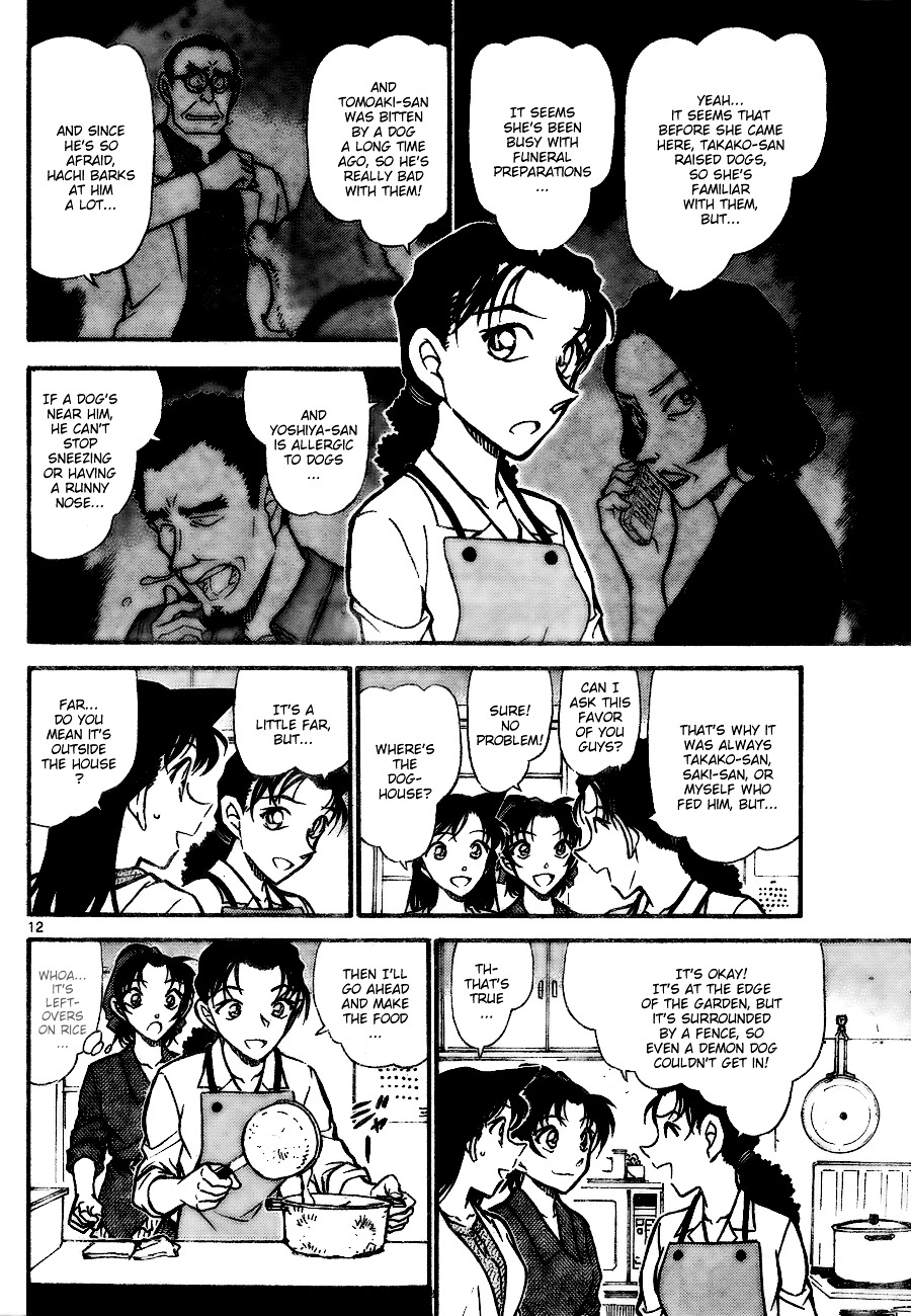 Detective Conan chapter 737 page 12