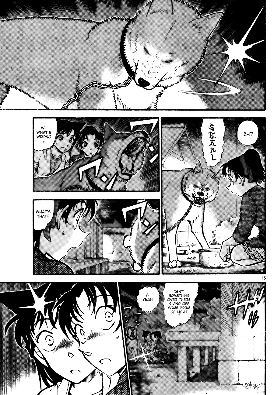 Detective Conan chapter 737 page 15