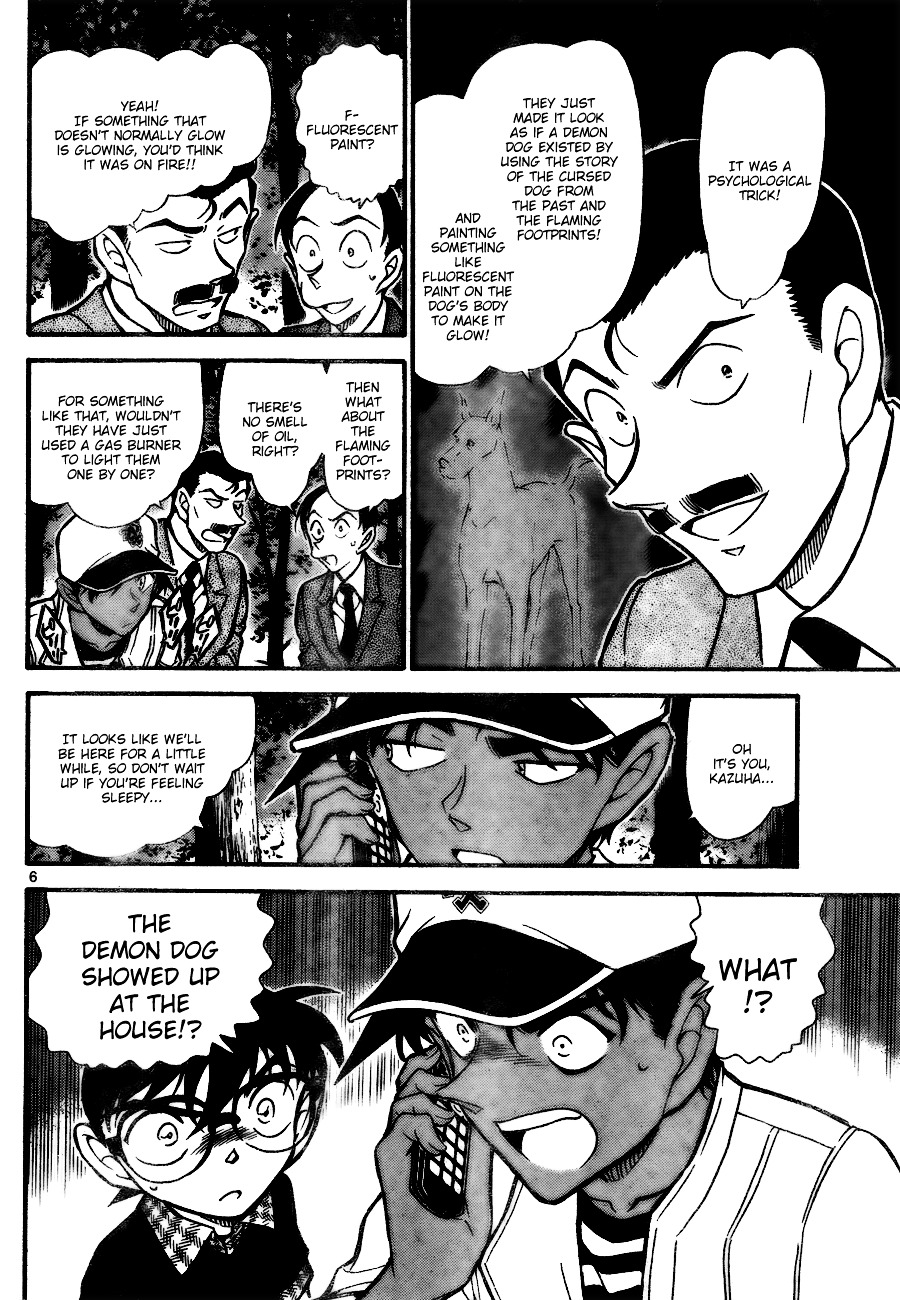 Detective Conan chapter 738 page 6