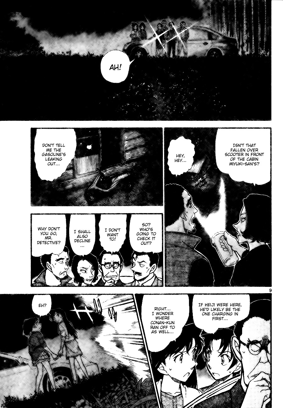 Detective Conan chapter 740 page 9