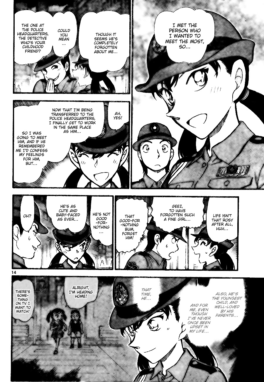 Detective Conan chapter 742 page 14