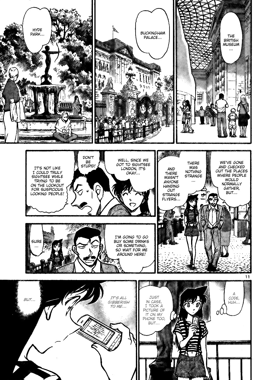 Detective Conan chapter 744 page 11
