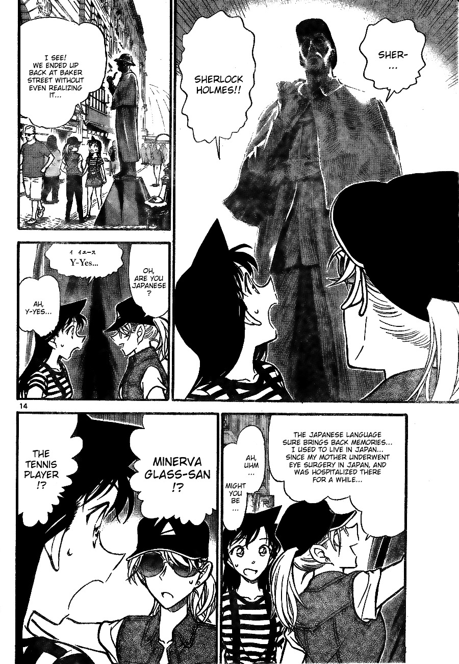 Detective Conan chapter 744 page 14