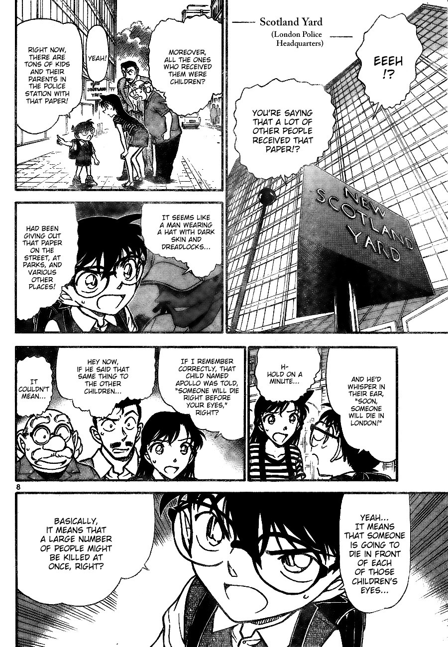 Detective Conan chapter 744 page 8