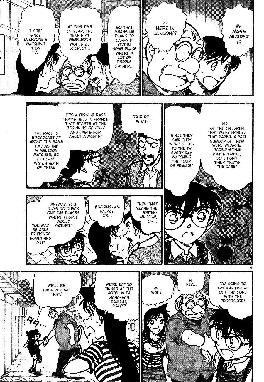 Detective Conan chapter 744 page 9