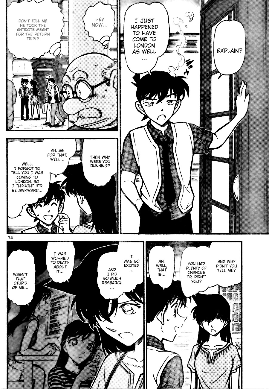 Detective Conan chapter 745 page 14