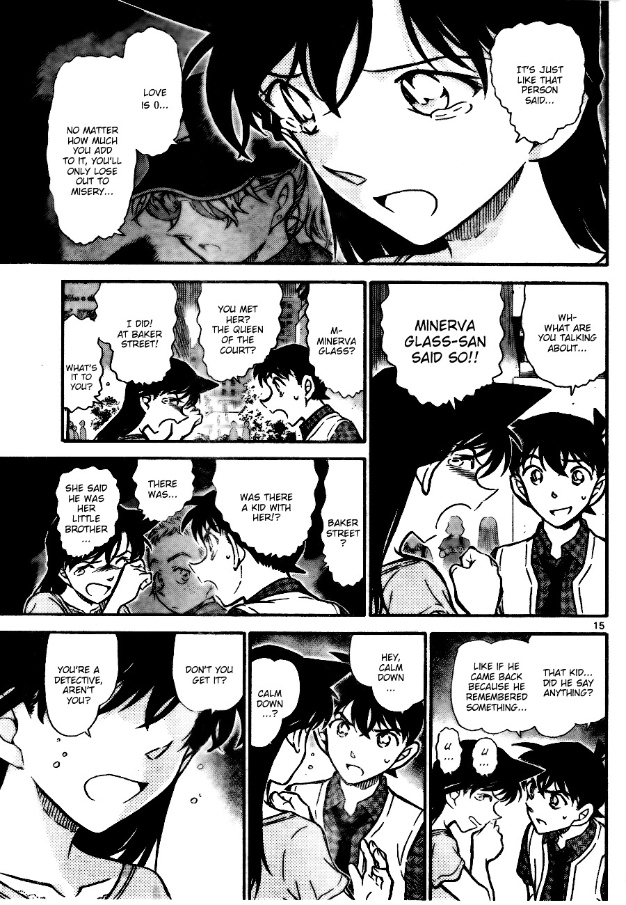 Detective Conan chapter 745 page 15