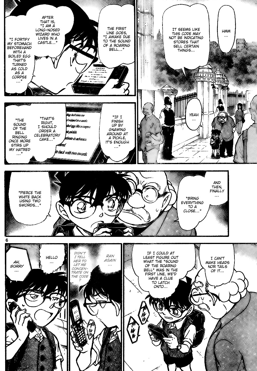 Detective Conan chapter 745 page 6