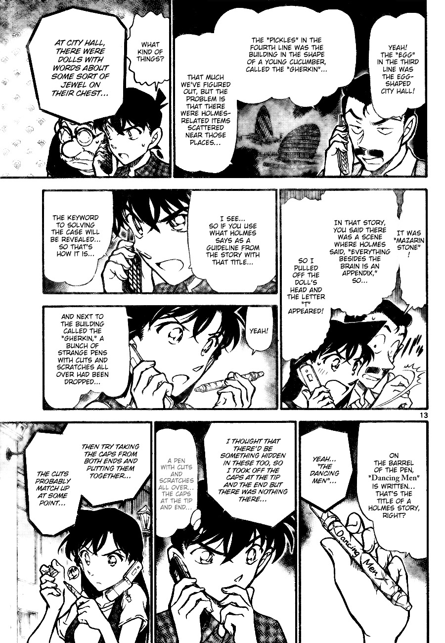 Detective Conan chapter 746 page 13