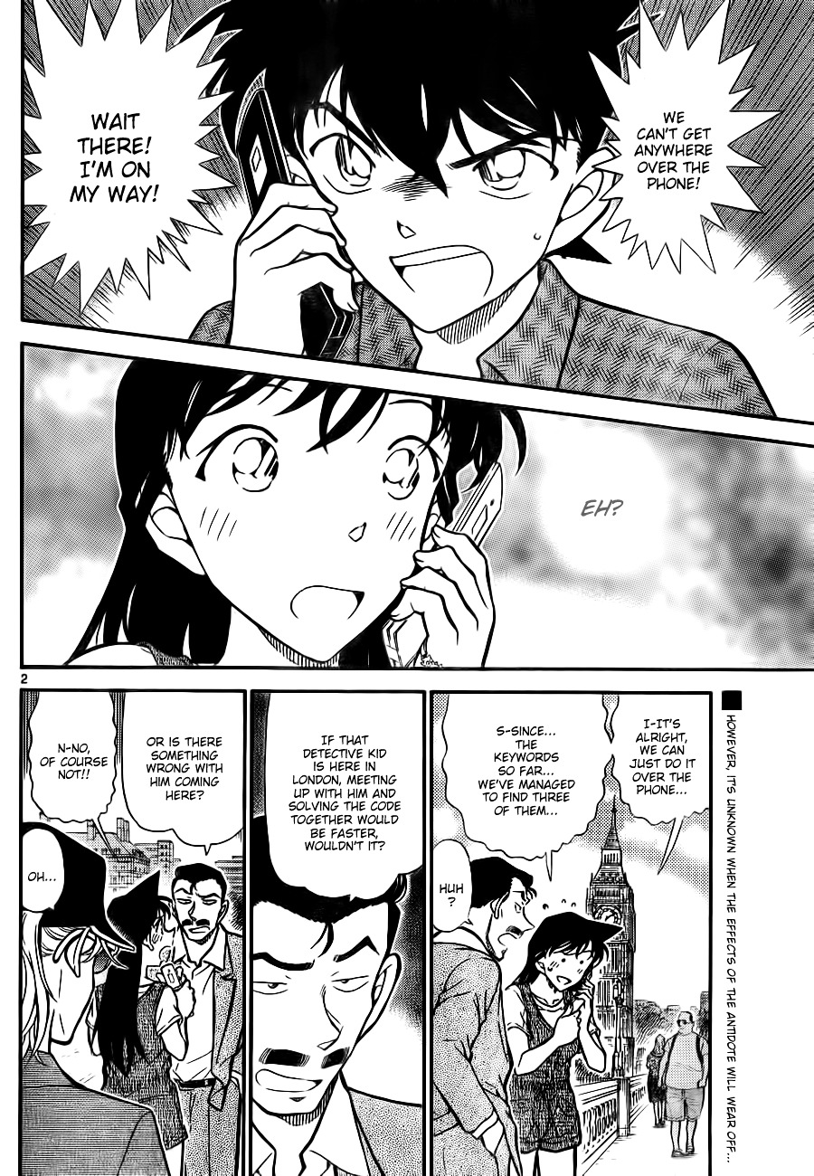 Detective Conan chapter 747 page 2