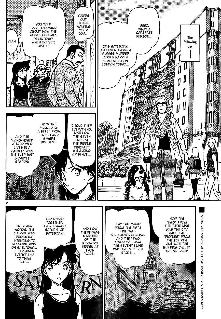 Detective Conan chapter 748 page 2
