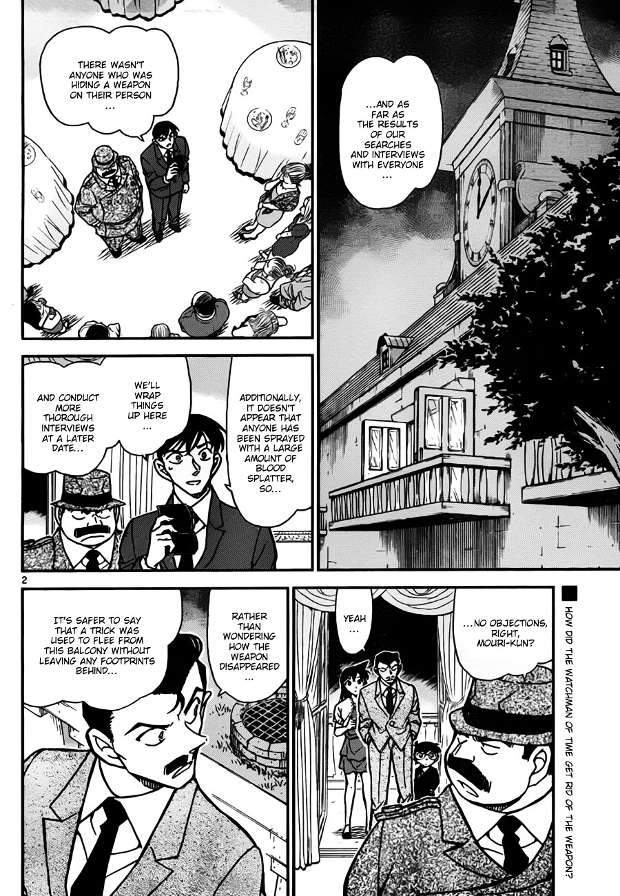 Detective Conan chapter 764 page 2