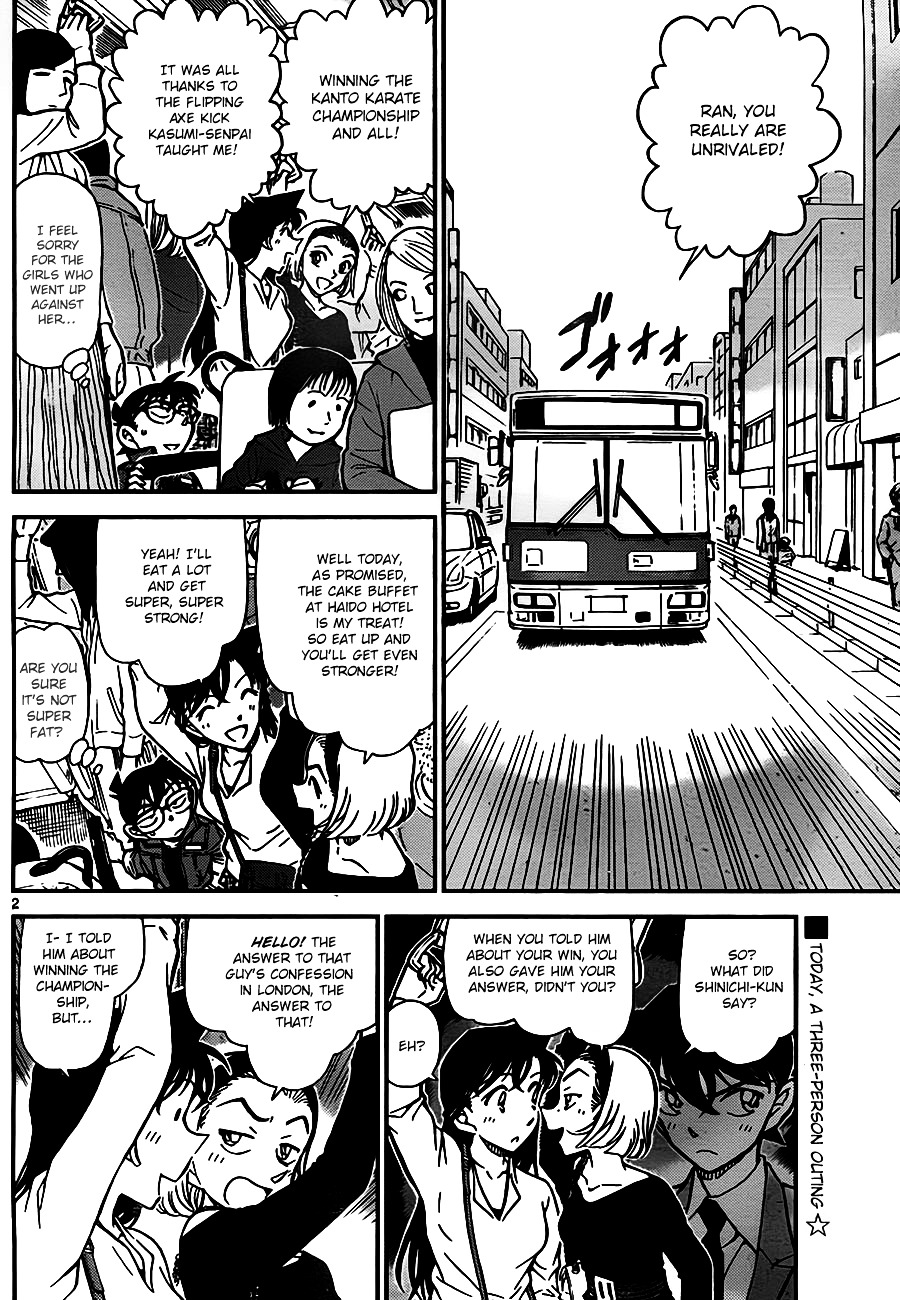 Detective Conan chapter 768 page 2