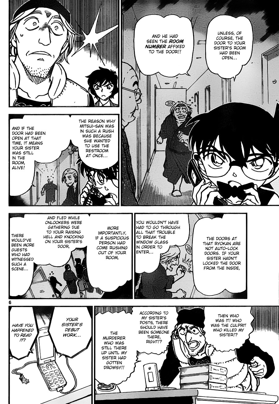 Detective Conan chapter 774 page 6