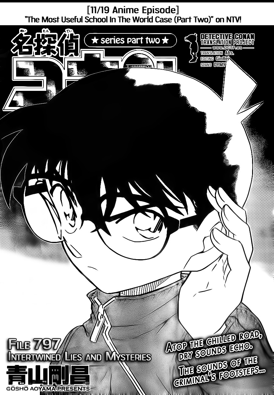Detective Conan chapter 797 page 1