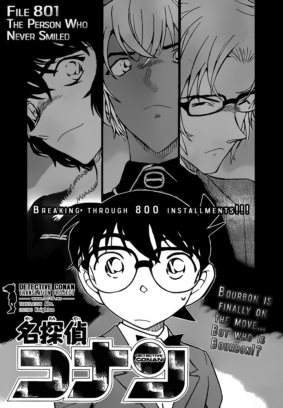 Detective Conan chapter 801 page 1