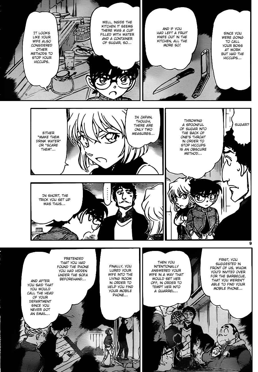 Detective Conan chapter 803 page 9
