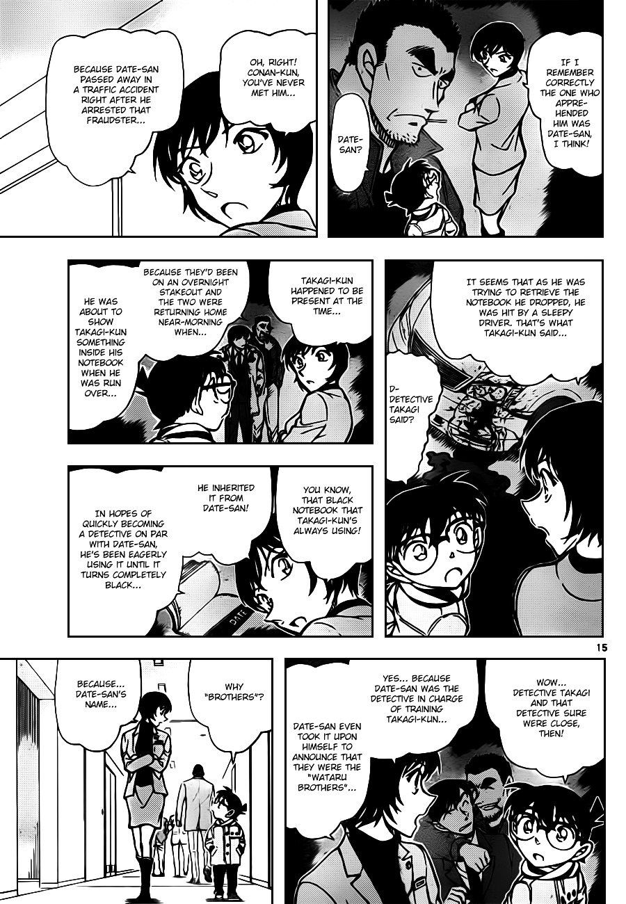 Detective Conan chapter 805 page 15