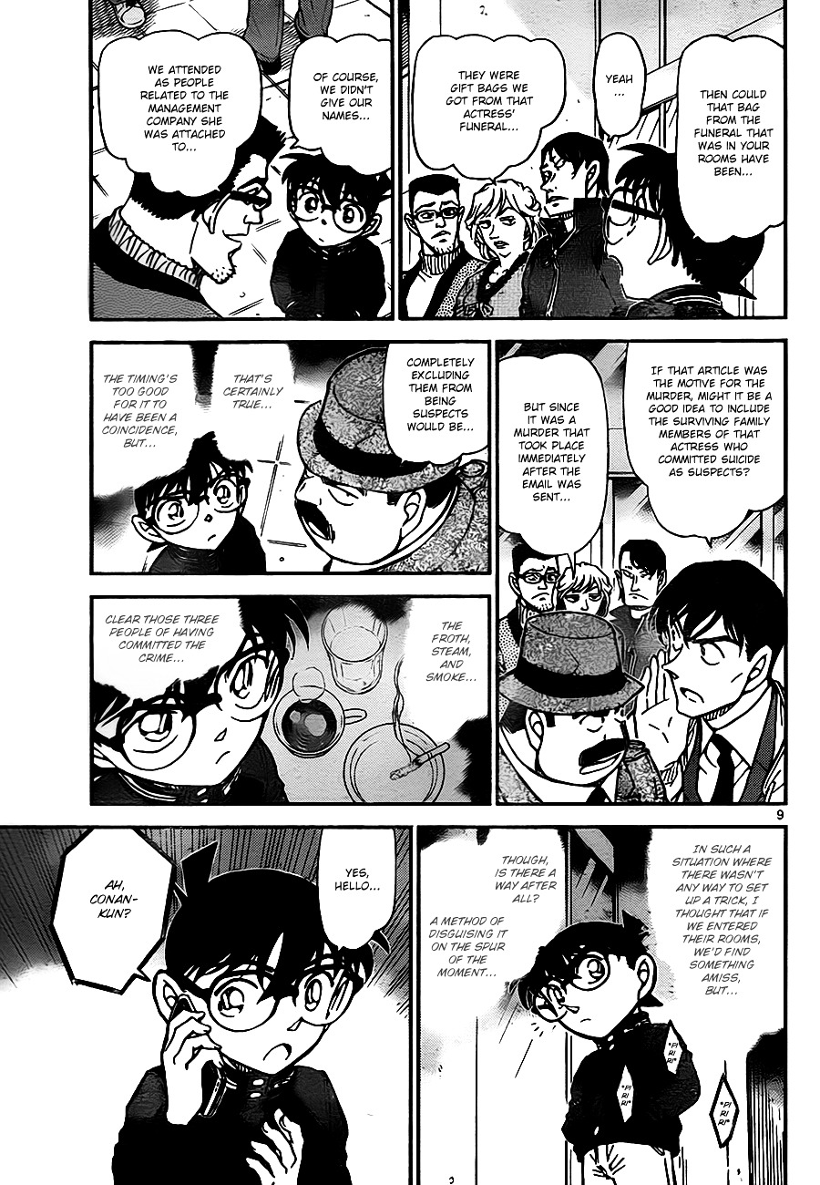 Detective Conan chapter 810 page 9