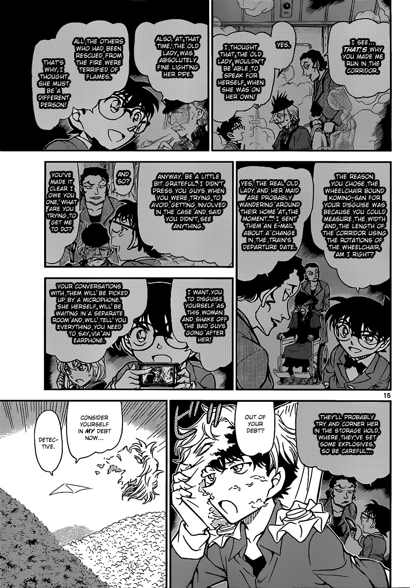 Detective Conan chapter 824 page 15