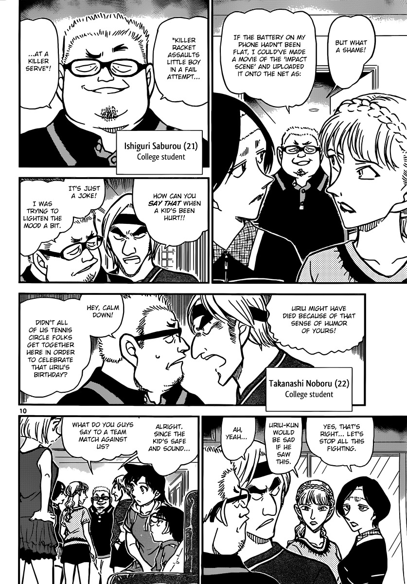 Detective Conan chapter 825 page 10