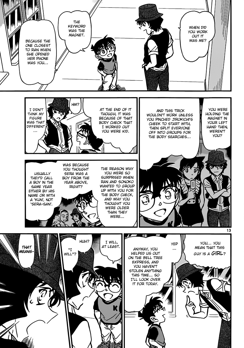 Detective Conan chapter 830 page 13