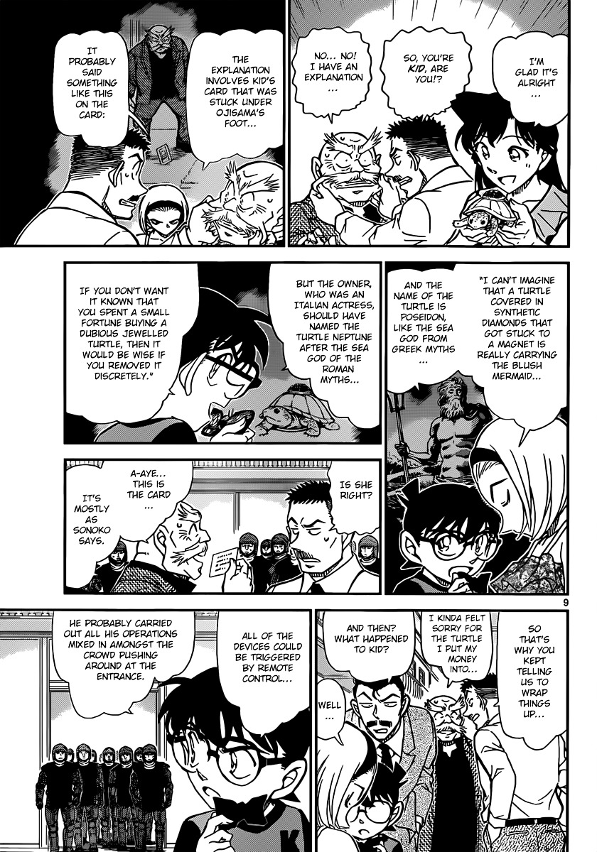 Detective Conan chapter 830 page 9