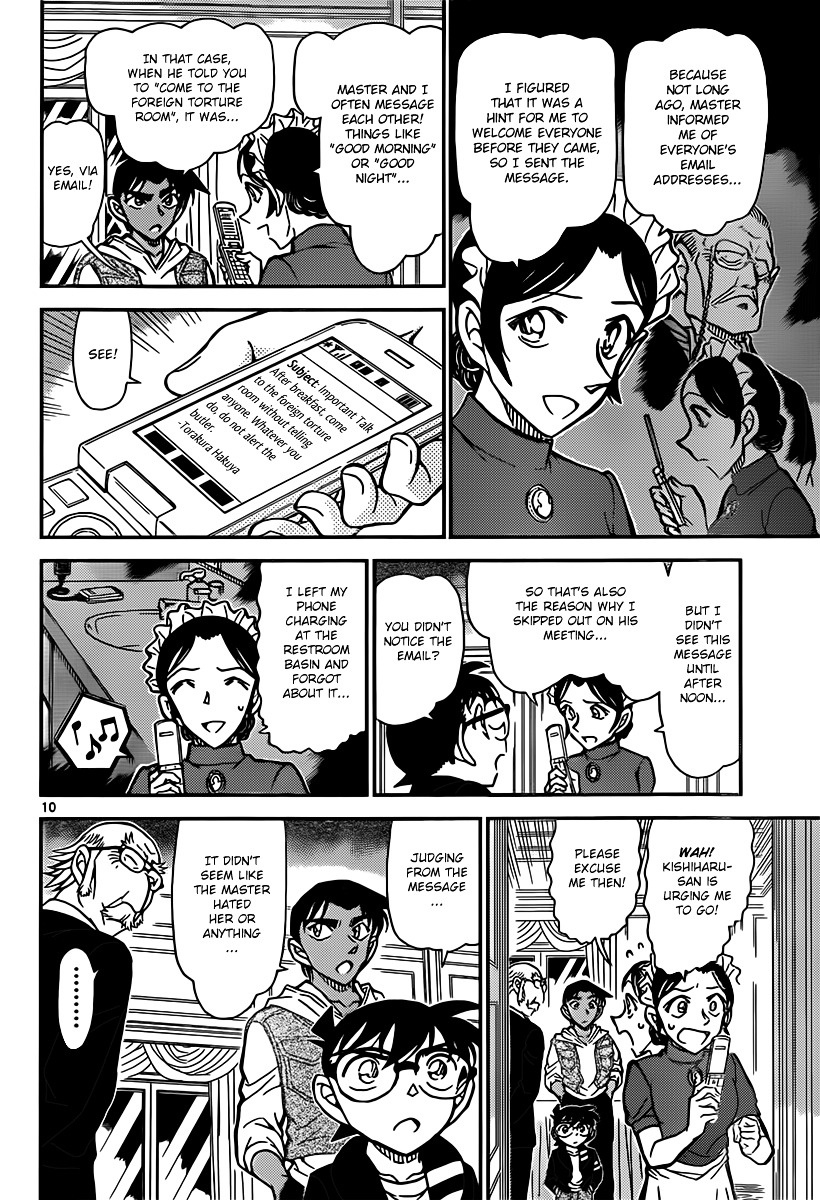 Detective Conan chapter 839 page 10