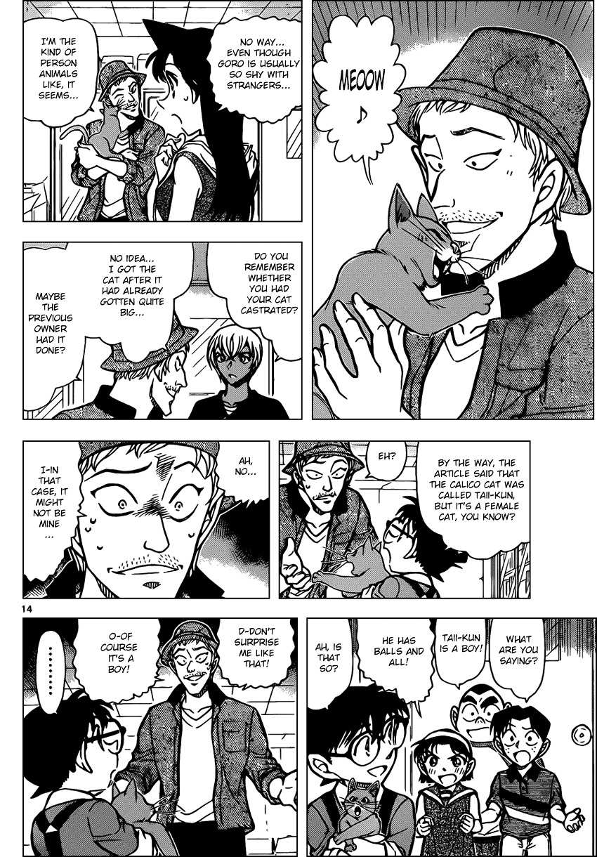 Detective Conan chapter 865 page 14