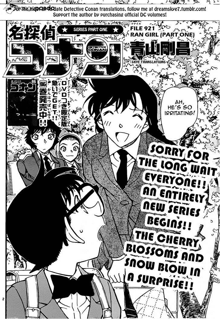 Detective Conan chapter 921 page 2