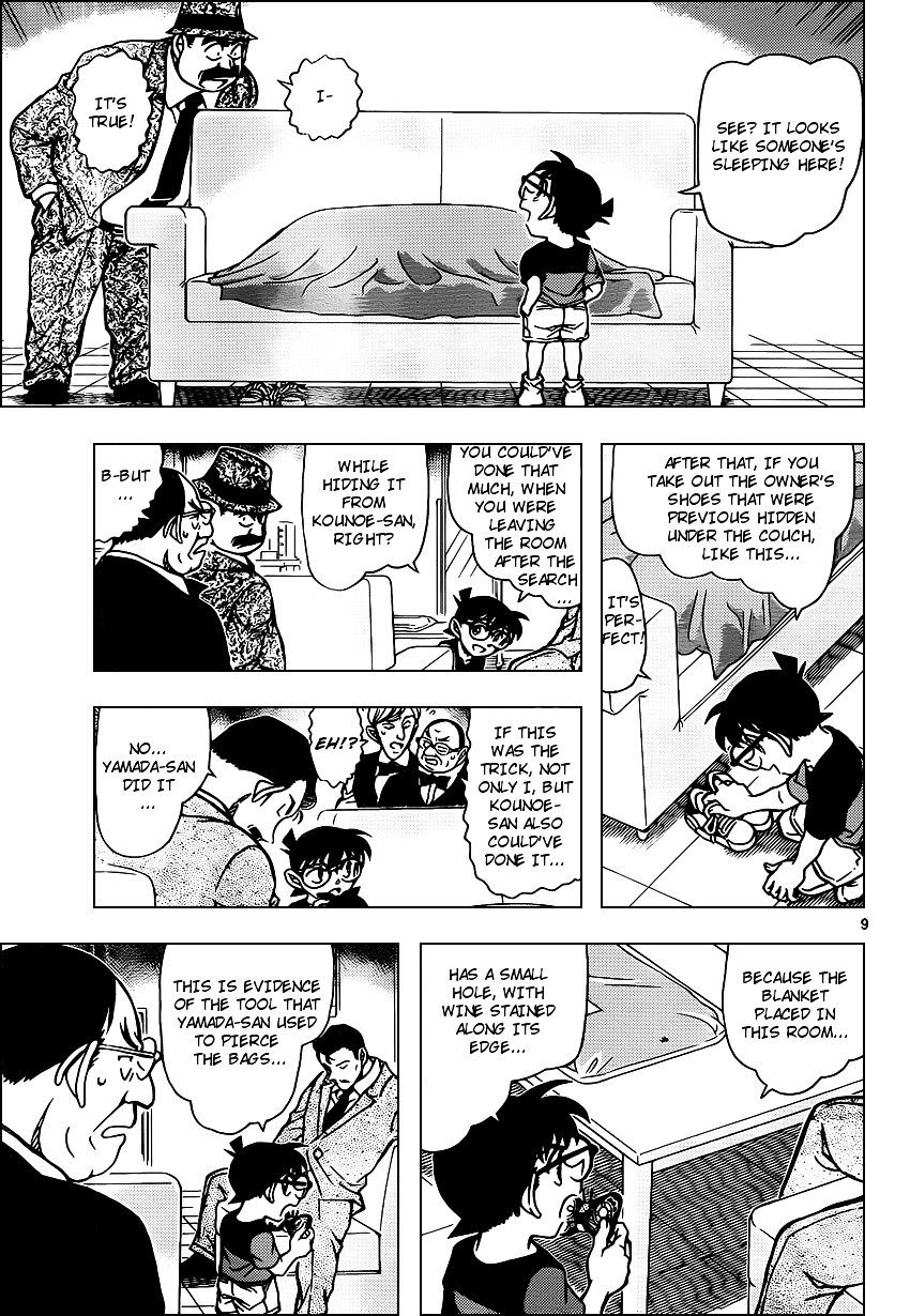 Detective Conan chapter 927 page 9