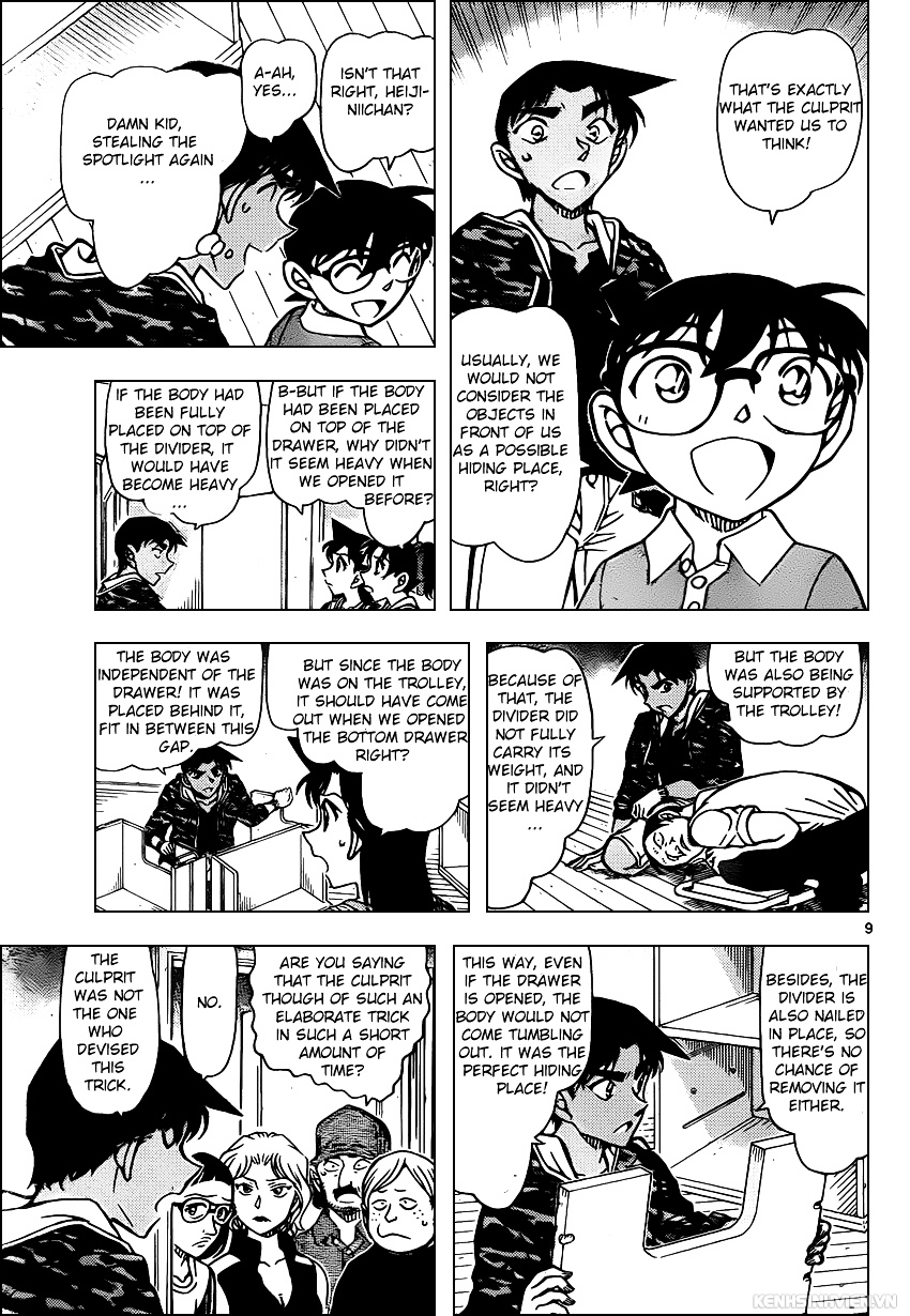 Detective Conan chapter 935 page 9