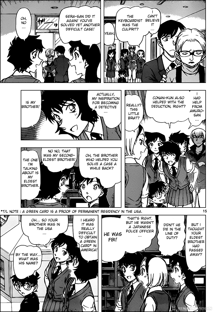 Detective Conan chapter 938 page 15