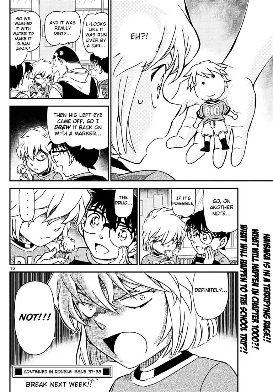 Detective Conan chapter 999 page 16
